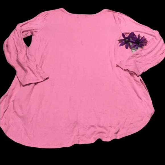 Old Navy Pink Soft Long Sleeve Shirt - Picture 4 of 4